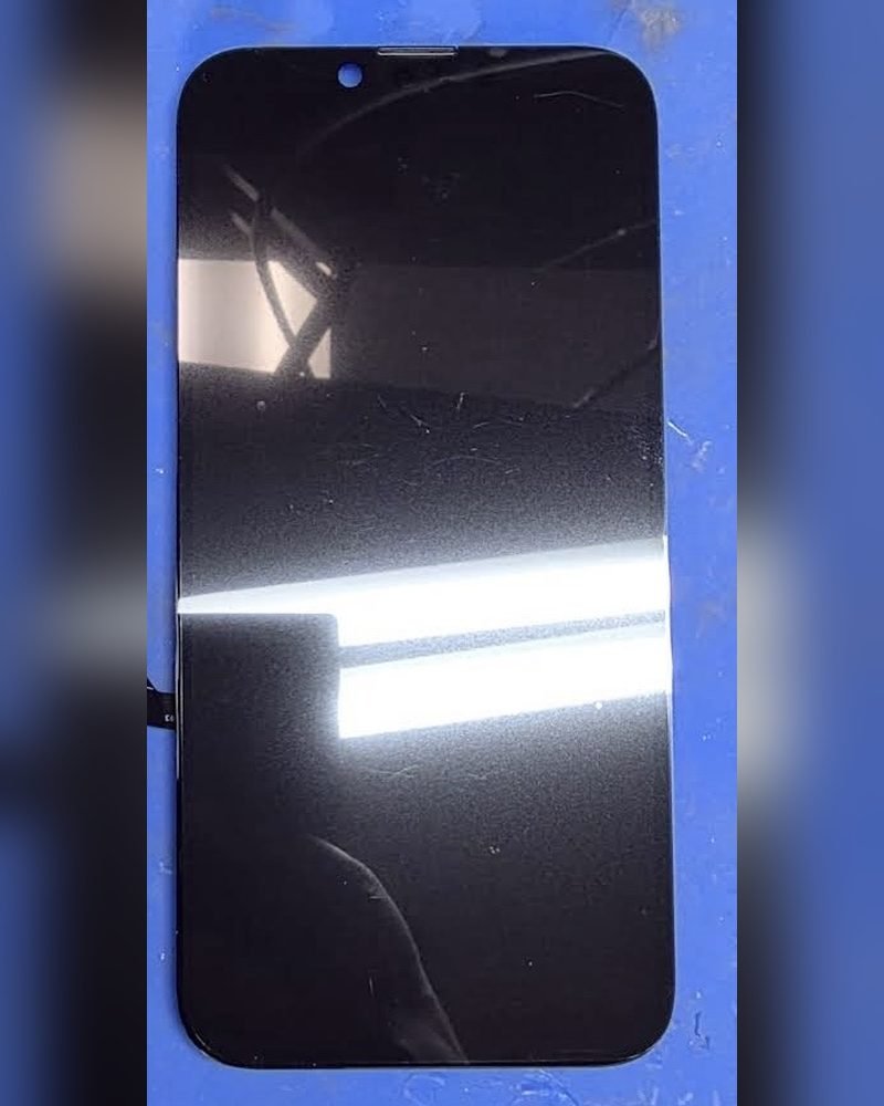 Phone with a new display, after