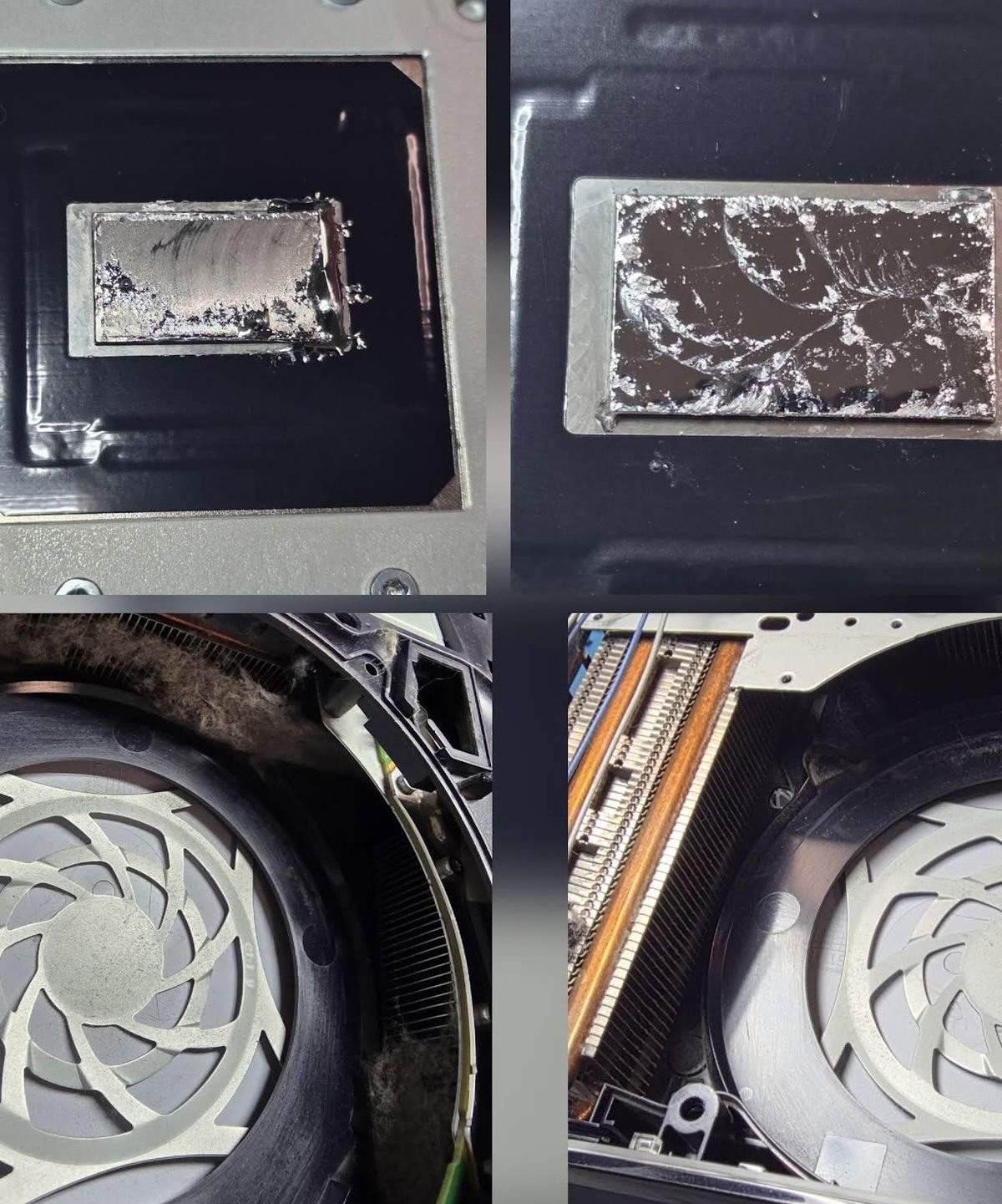 Thermal paste refresh and fan cleaning